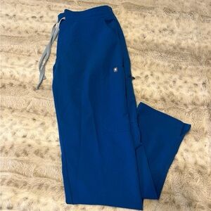 Figs Royal Blue Scrub Pants